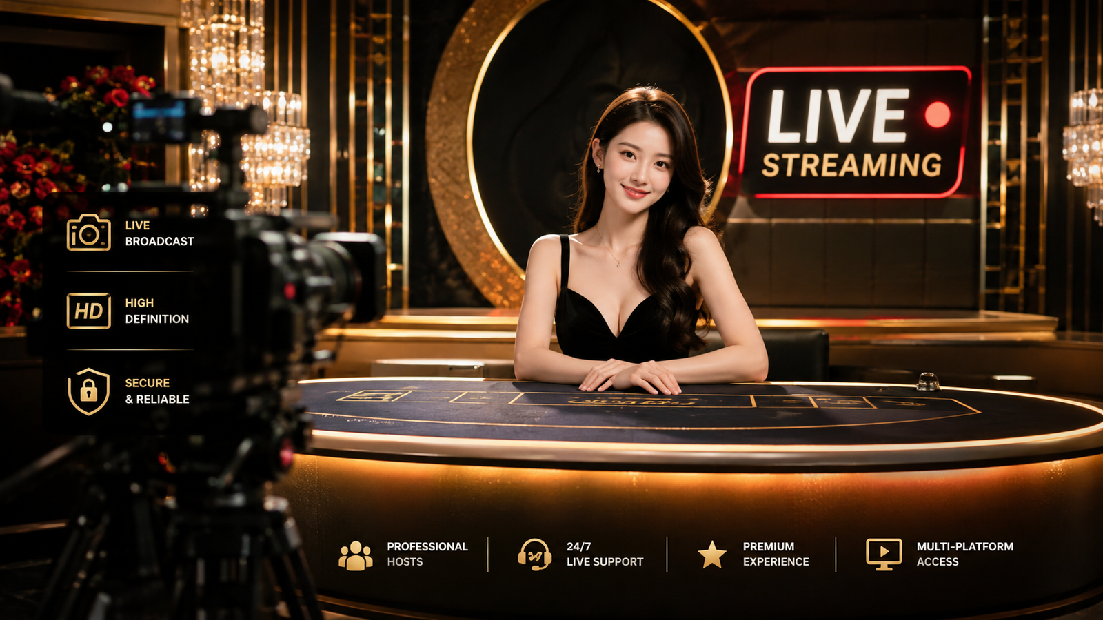Evolution Live Baccarat WINLAH88